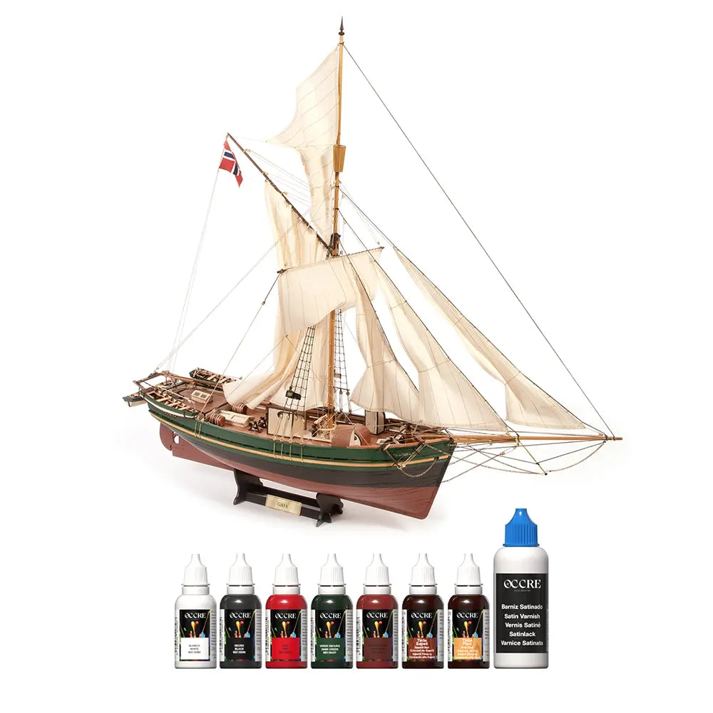 Pack Pinturas Acrílicas Barco Gjøa
