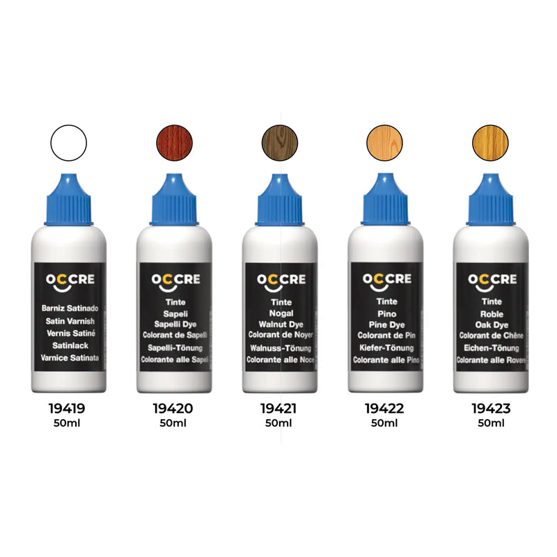 Pack Teintes et Vernis Acrylique 50 ml