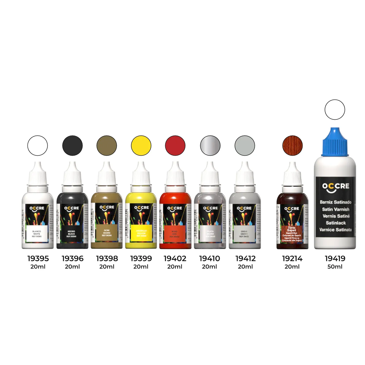 Pack Pinturas Acrílicas Tranvía Milán