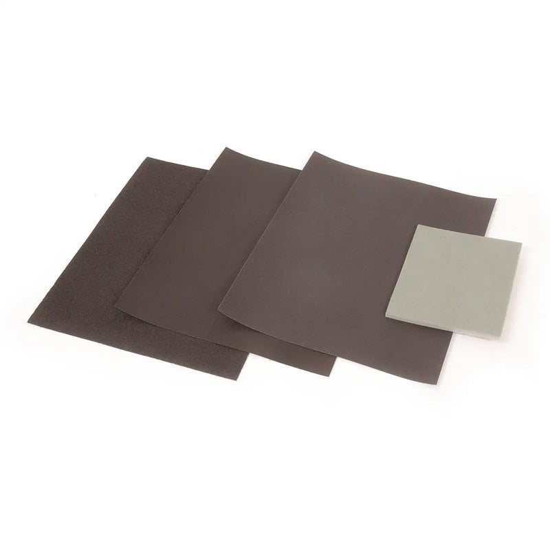 Pacote de Papel de Lixa (P-80+P-150+P220) + Esponja Lixa