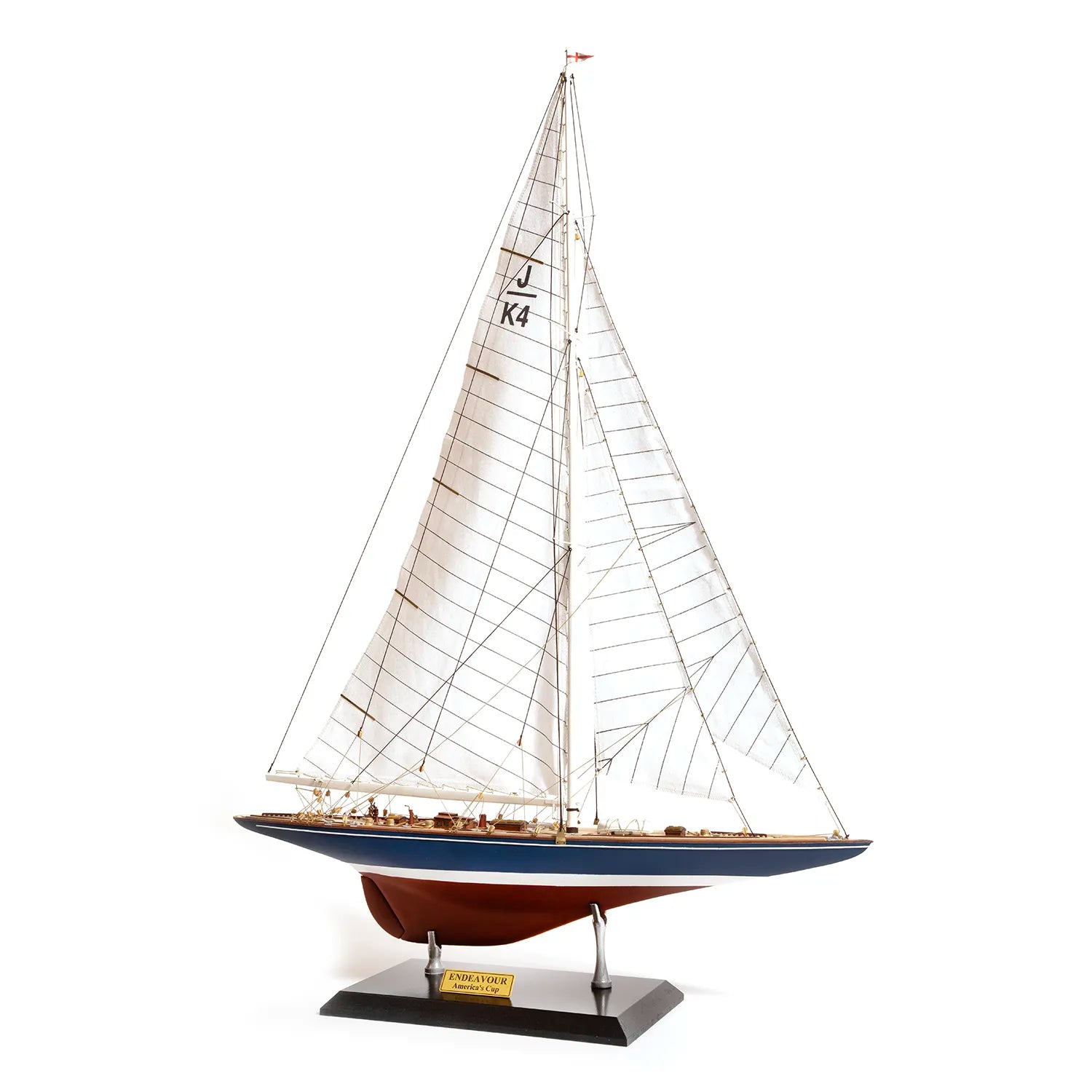 Socle complet Maquette Yacht Endeavour – America’s Cup 1934