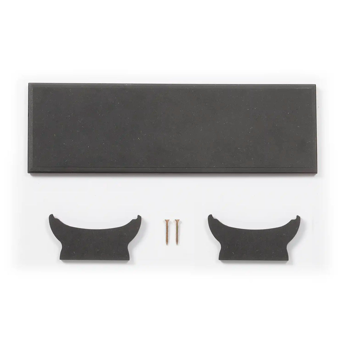 Vollständiger schwarzer Ständer 380x120mm