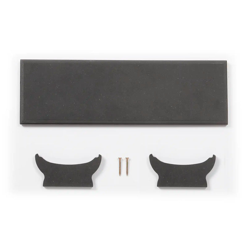 Vollständiger schwarzer Ständer 380x120mm