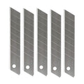 Lot de 5 lames de rechange 18 mm pour cutter