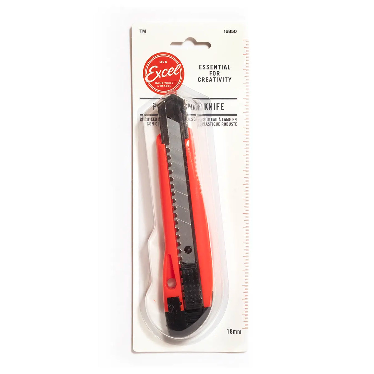 K850 cutter with 18 mm blade and locking system