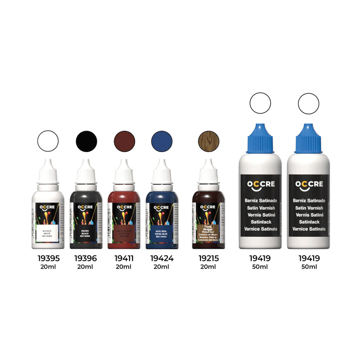 Pack de pinturas para la maqueta Soleil Royal de OcCre