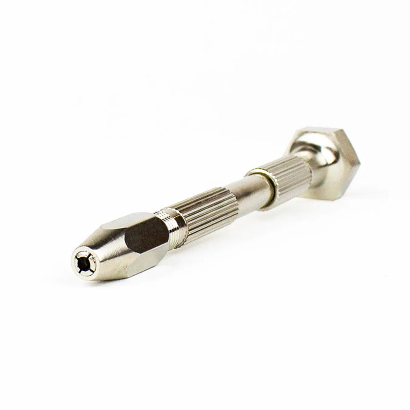 Precision pin vise with swivel head