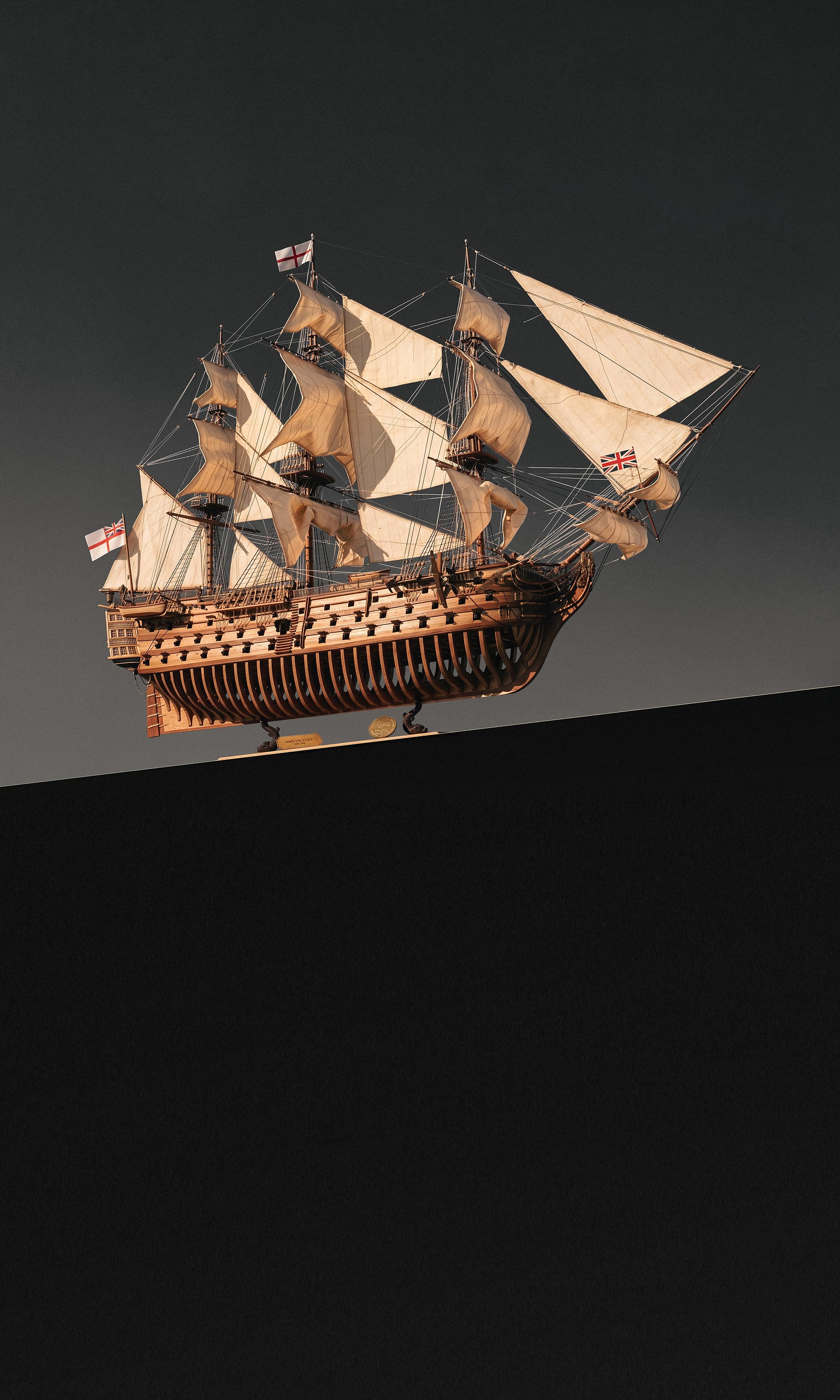 HMS Victory Model Ship Kit | Limited Edition 1:87 – OcCre Official