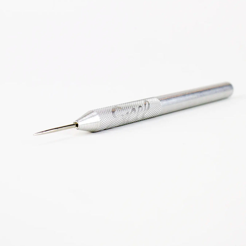 Needle point awl for engraving and fine scribing