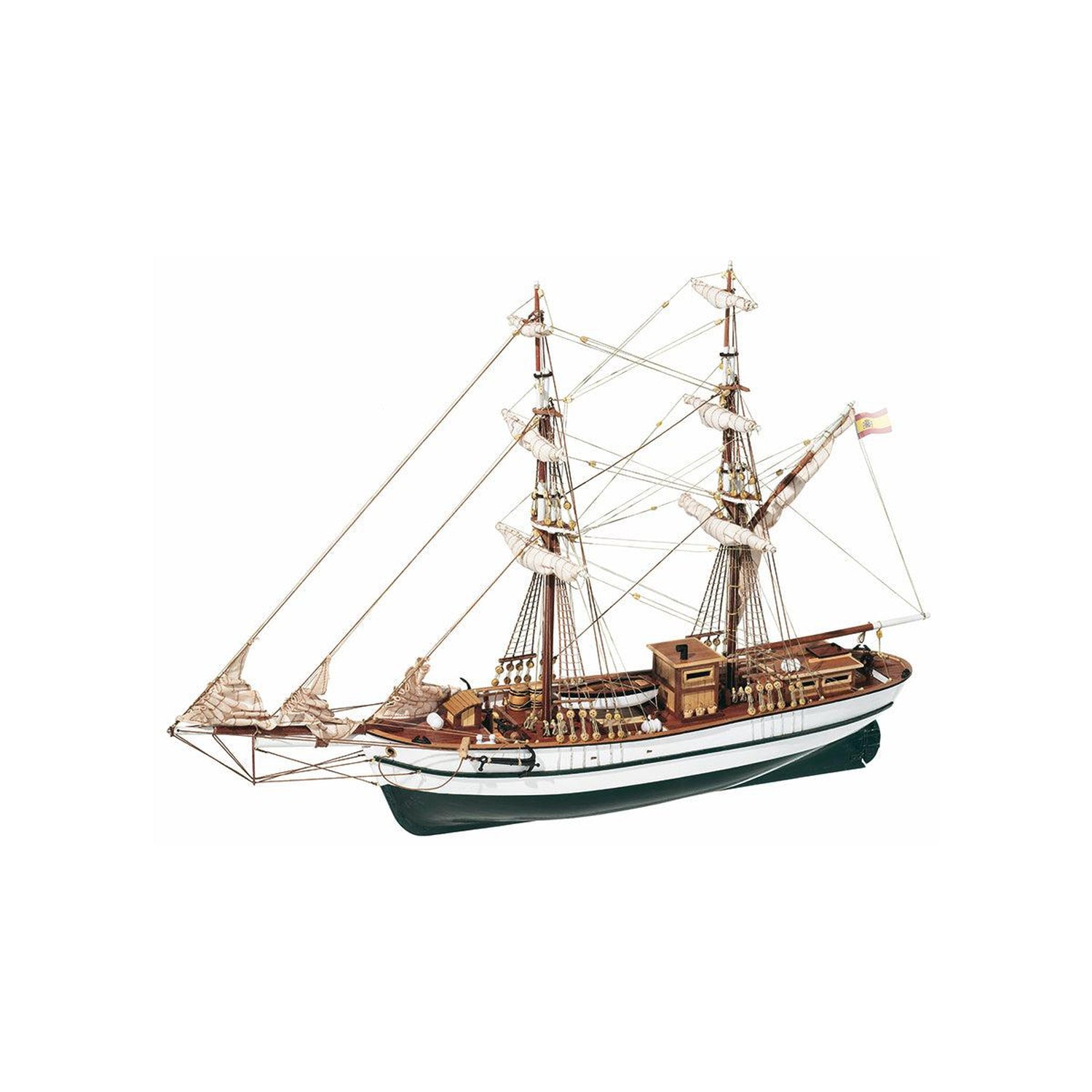 Maqueta de barco de madera Aurora