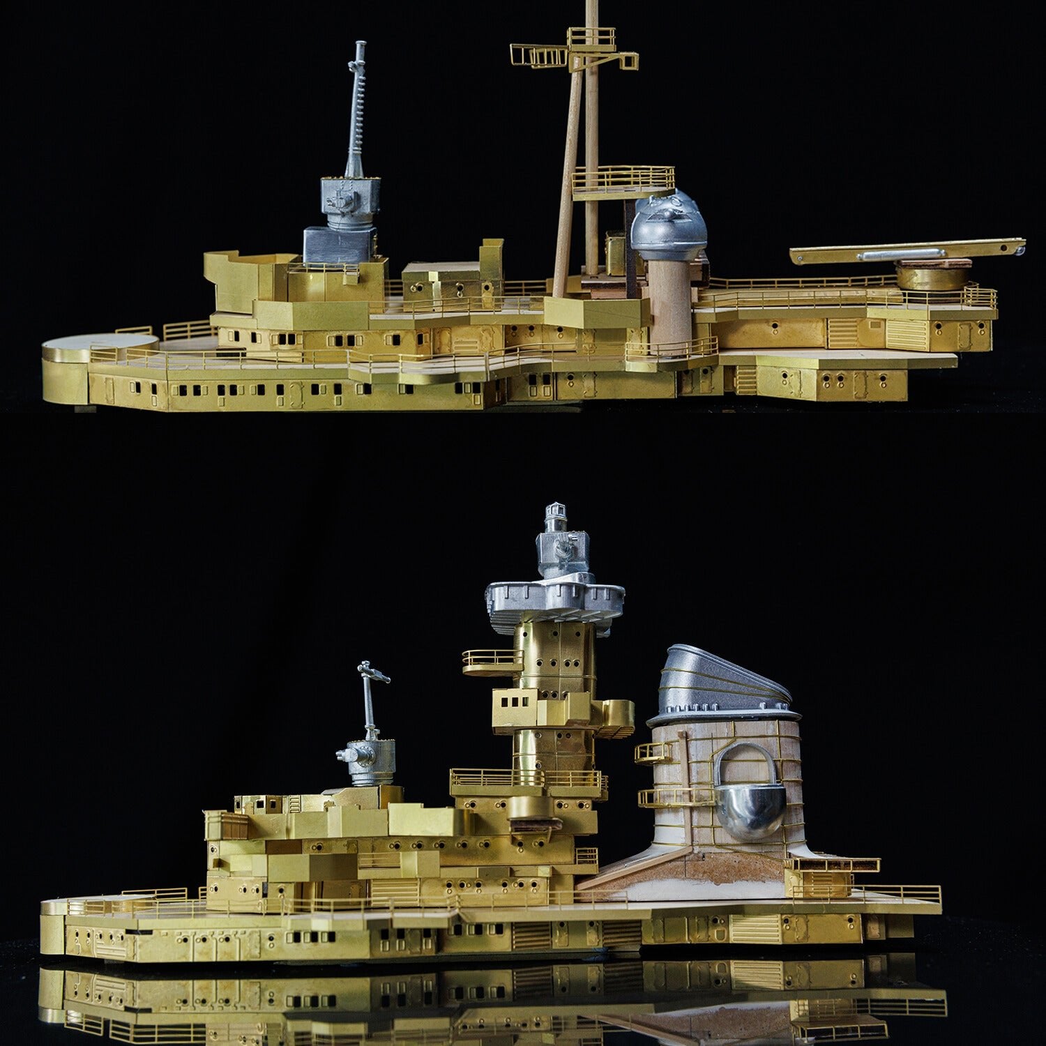 Maqueta de barco de metal Prinz Eugen