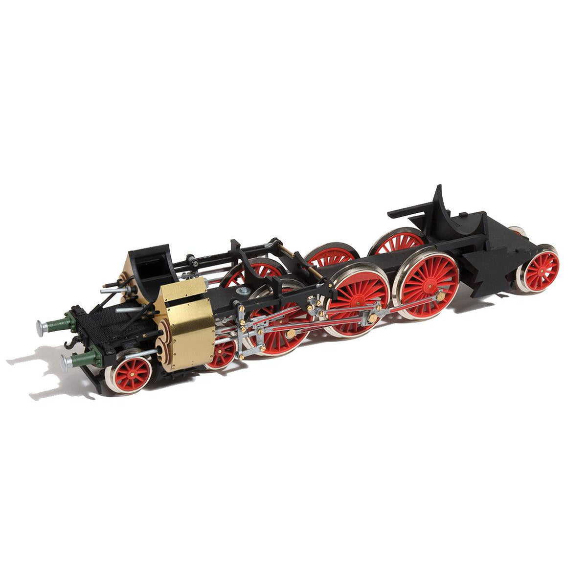 Maqueta de tren S3/6 BR-18 de madera y metal