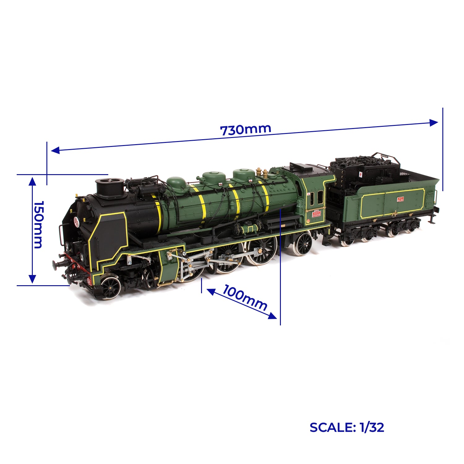 ALTAYA LOCOMOTIVE PACIFIC 231 1/32 a Restaurer Où Pour Pièces ALTAYA LOCOMOTIVE PACIFIC 231 1/32 a Restaurer Où Pour Pièces