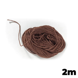 Fil de coton brun 1,5