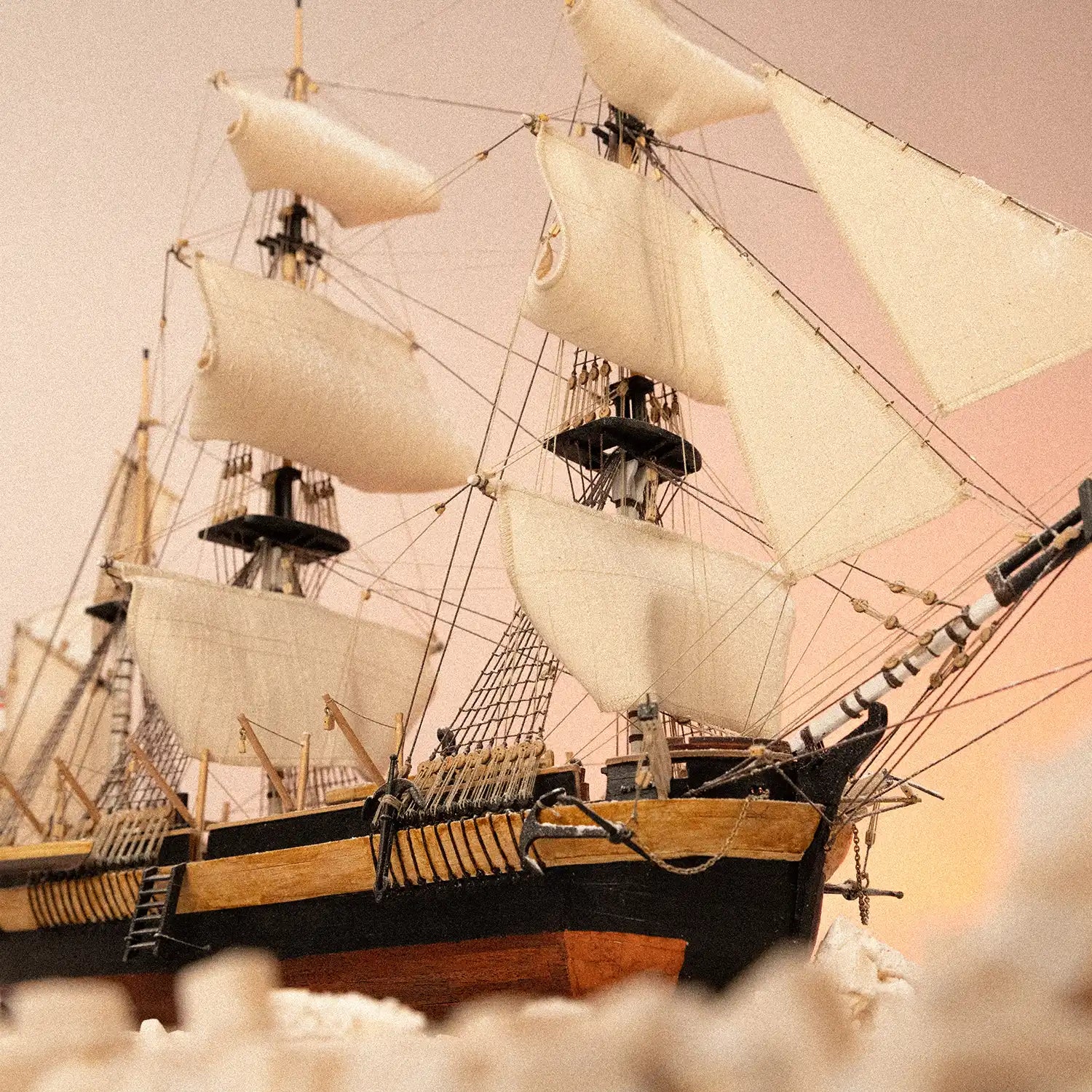Maqueta HMS Erebus