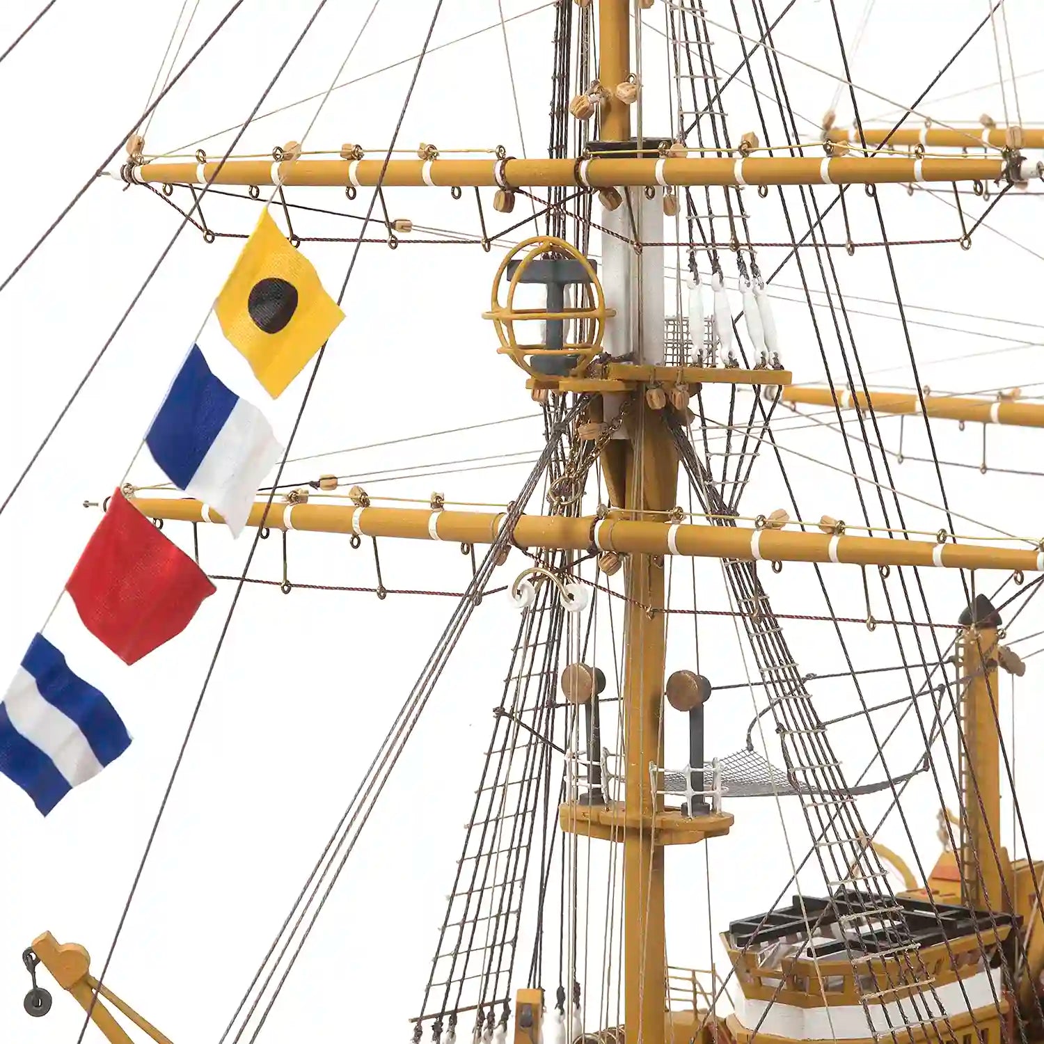Maqueta de barco de madera Amerigo Vespucci