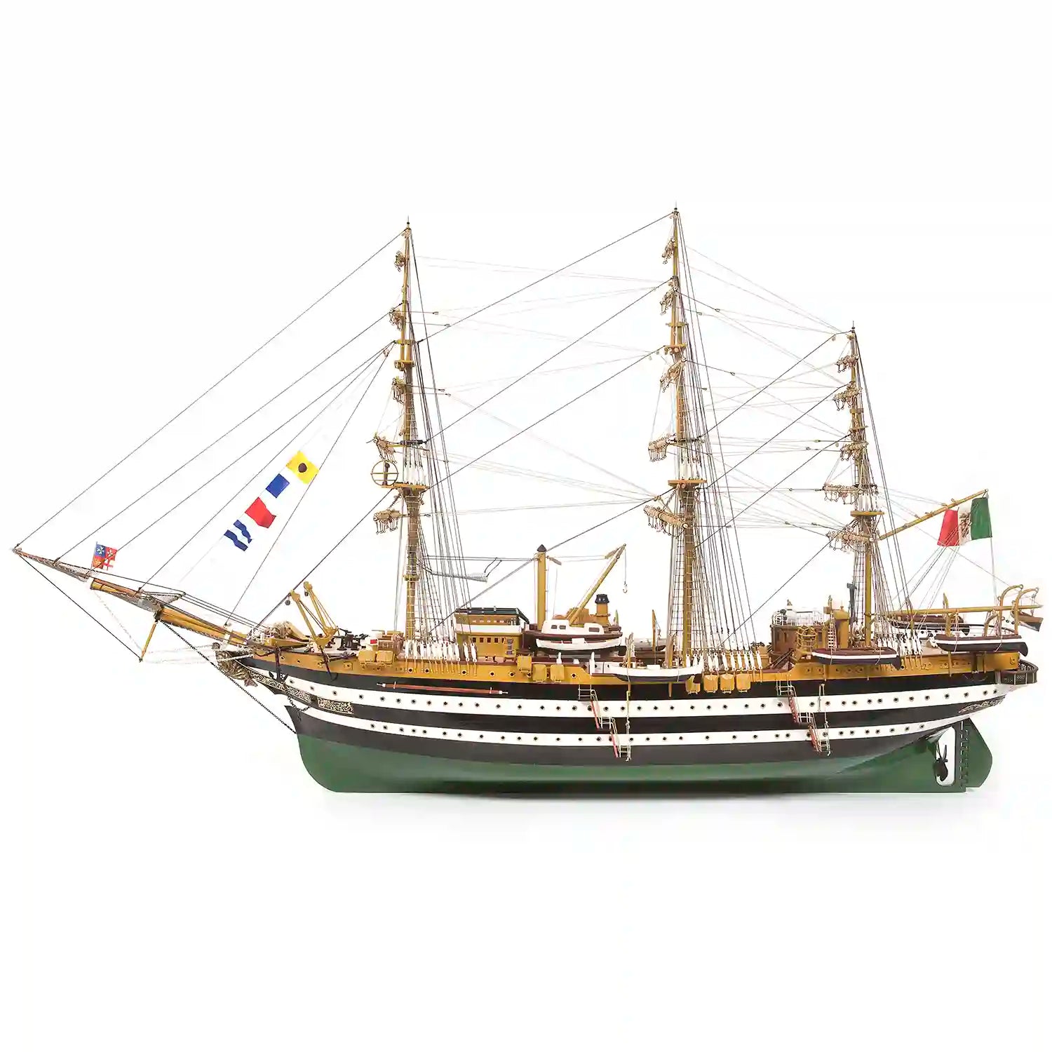 Maqueta de barco de madera Amerigo Vespucci