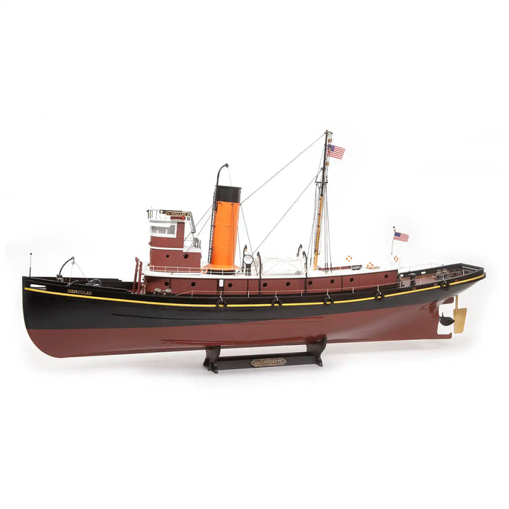 Maqueta barco de madera remolcador HERCULES RC OcCre