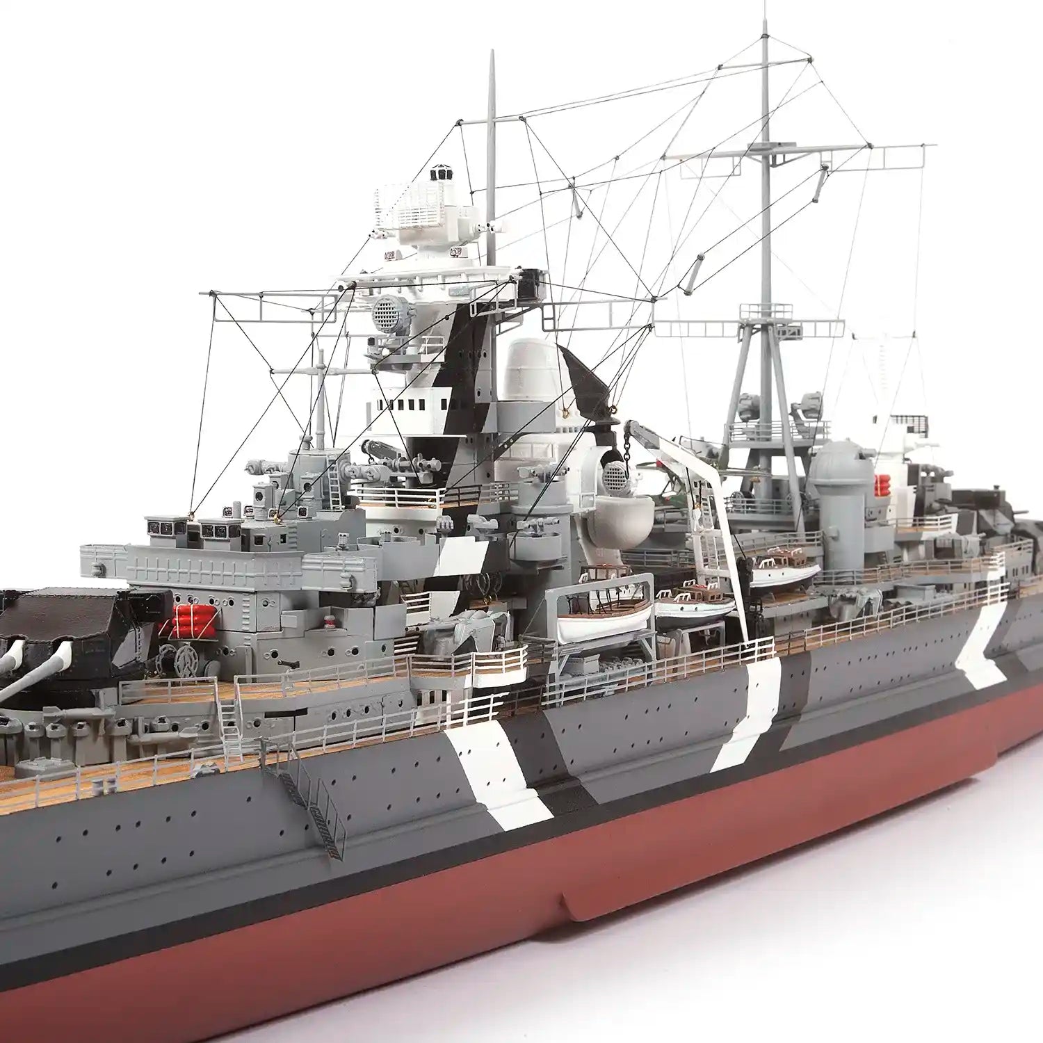 Maqueta de barco de metal Prinz Eugen