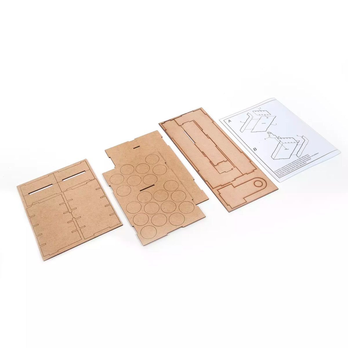 Mueble para almacenamiento de pinceles y pinturas para maquetas