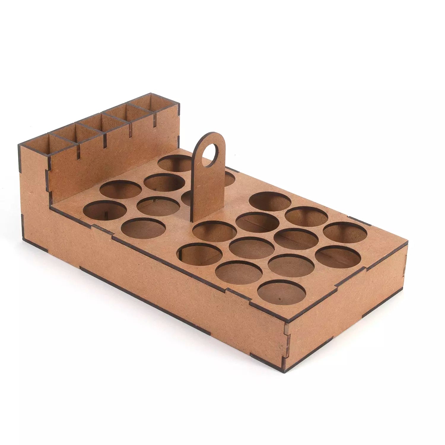 Mueble para almacenamiento de pinceles y pinturas para maquetas