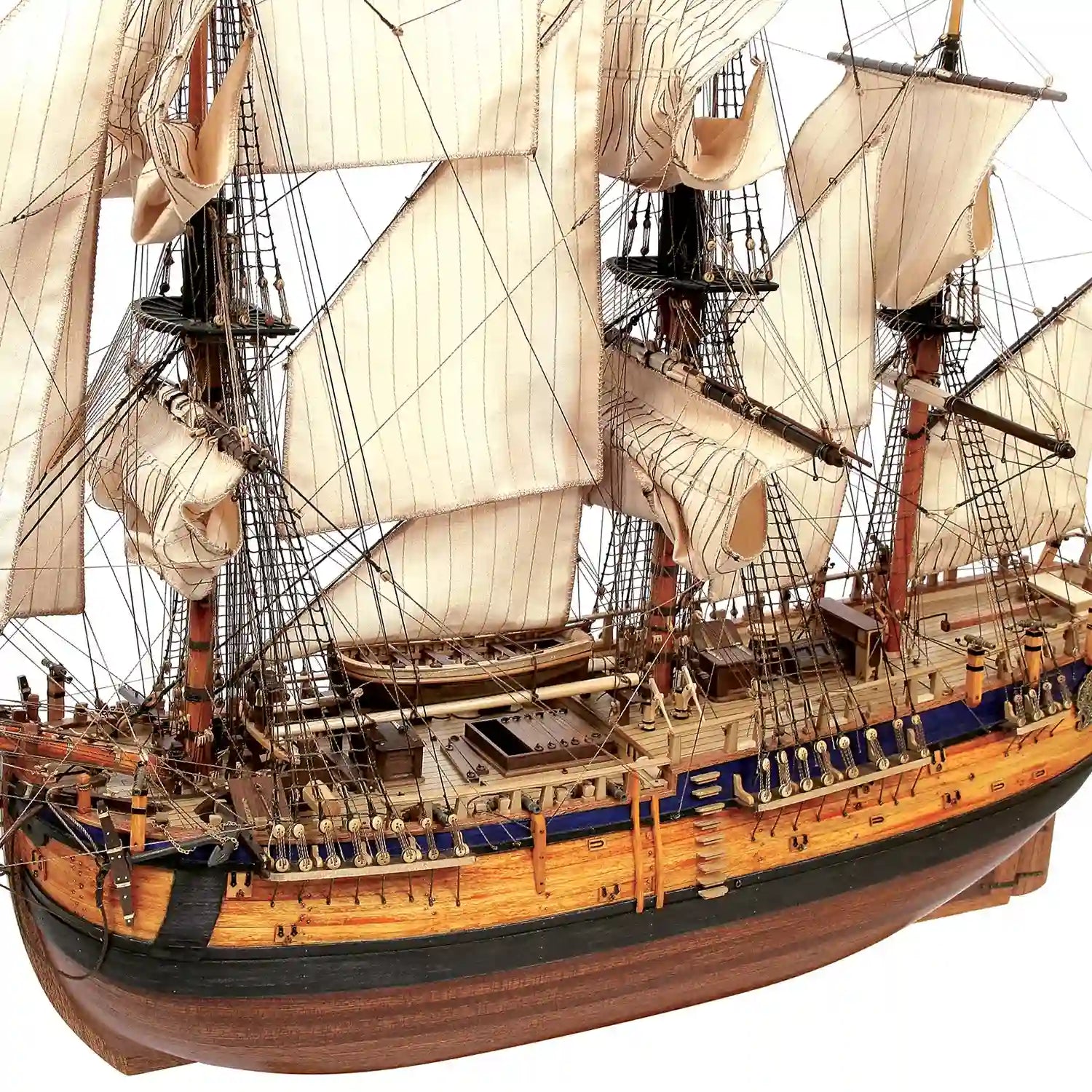 Maqueta de barco de madera Endeavour