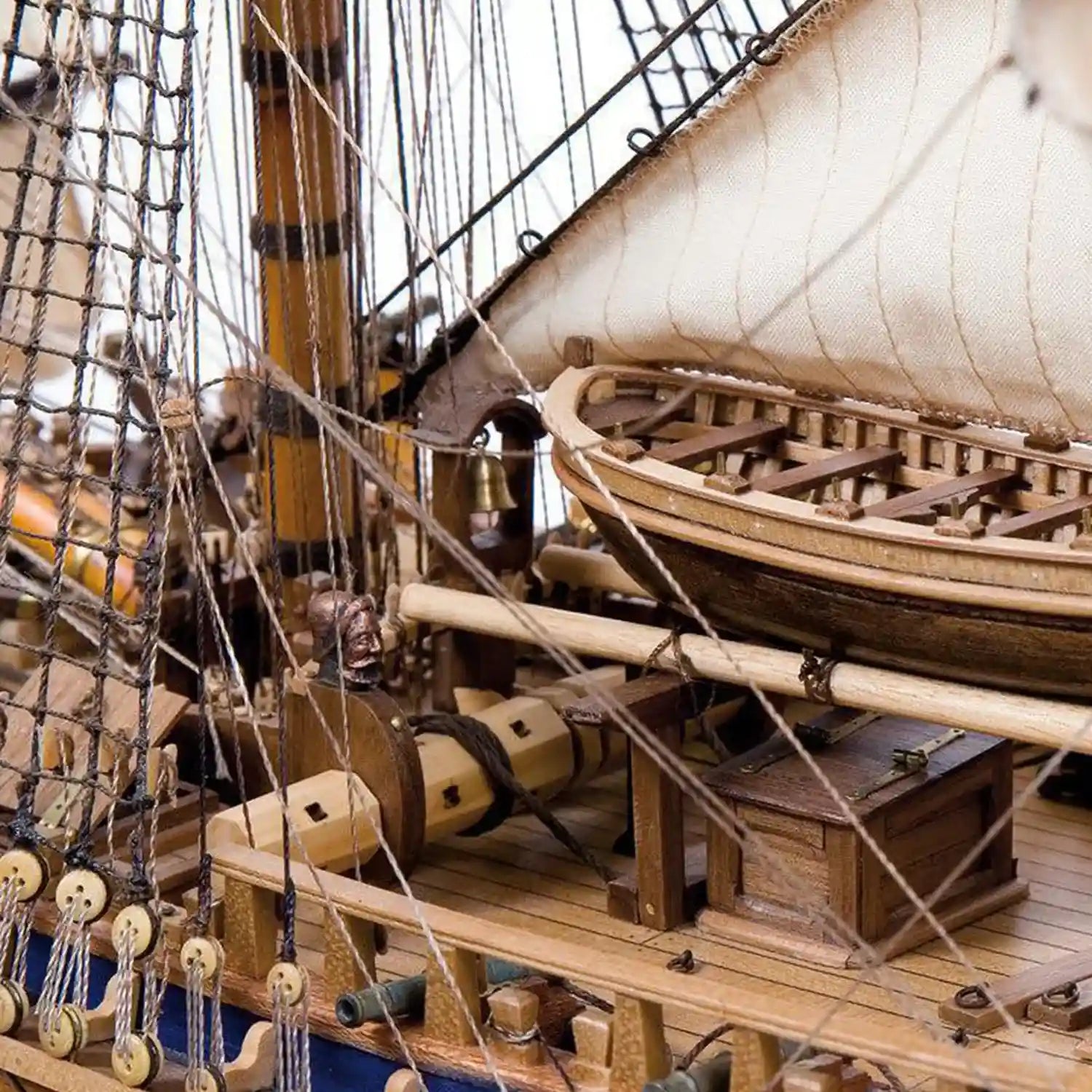 Maqueta de barco de madera Endeavour