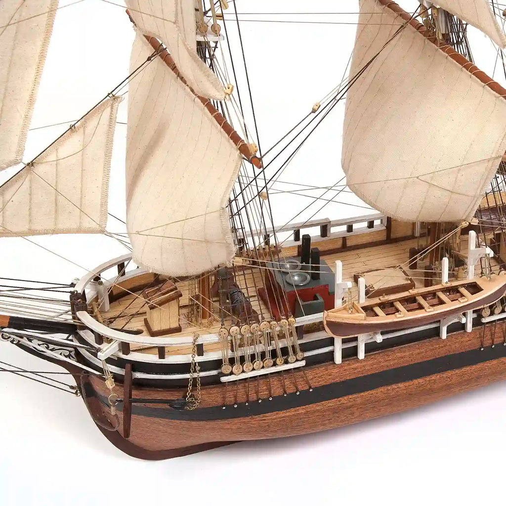 Maqueta de barco de madera Ballenero Essex