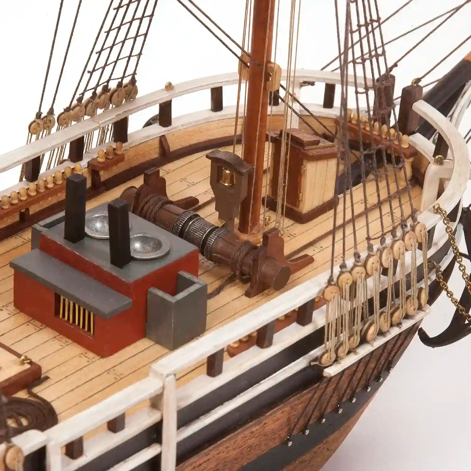 Maqueta de barco de madera Ballenero Essex