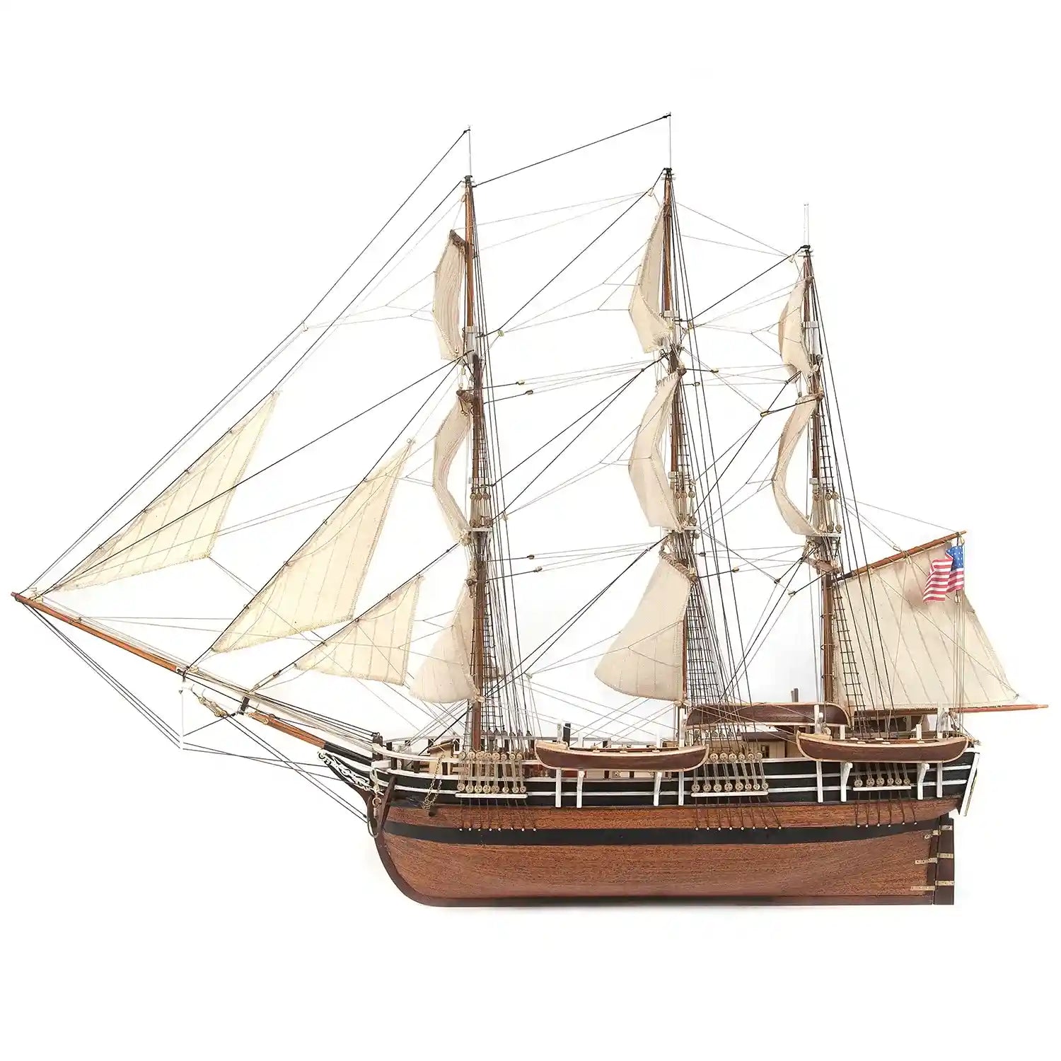 Maqueta de barco de madera Ballenero Essex