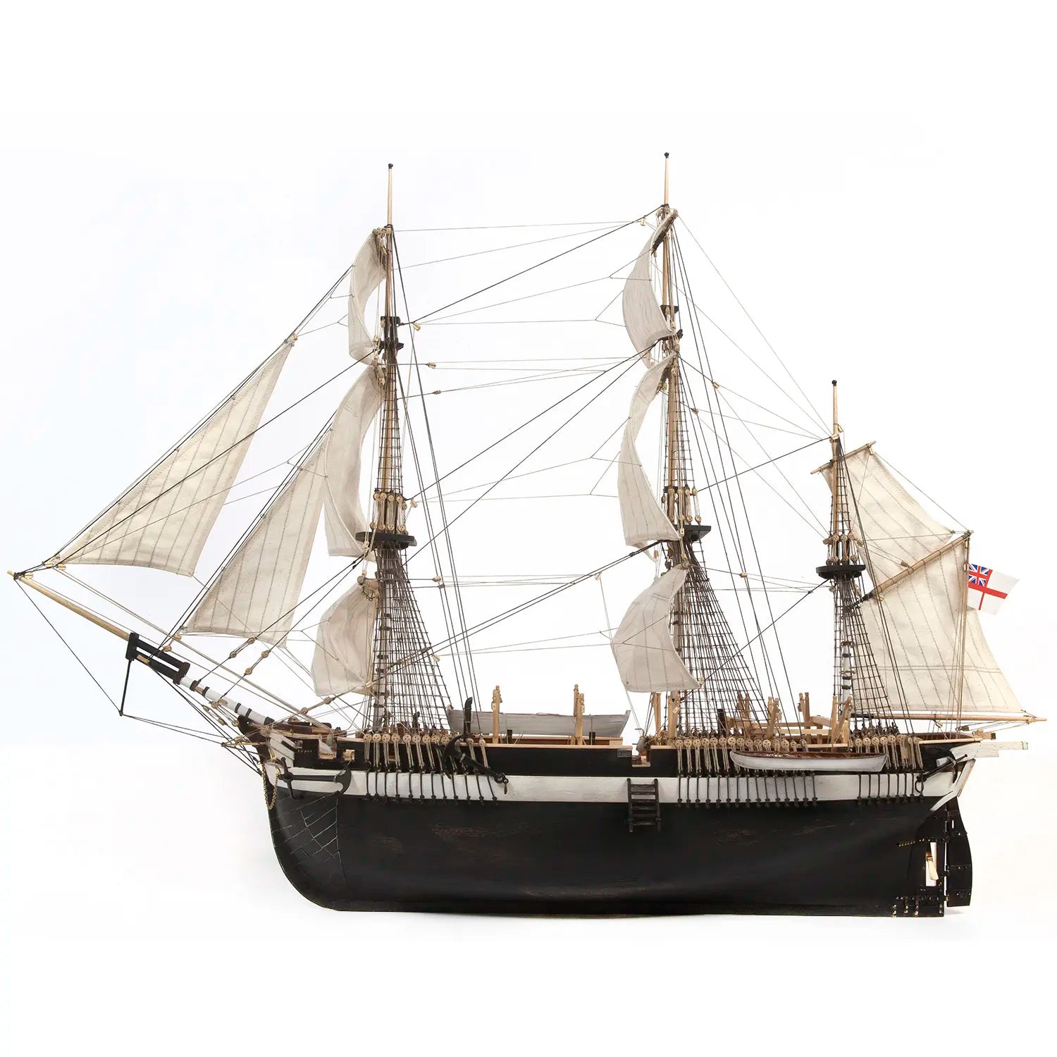 Maqueta de barco de madera HMS Terror