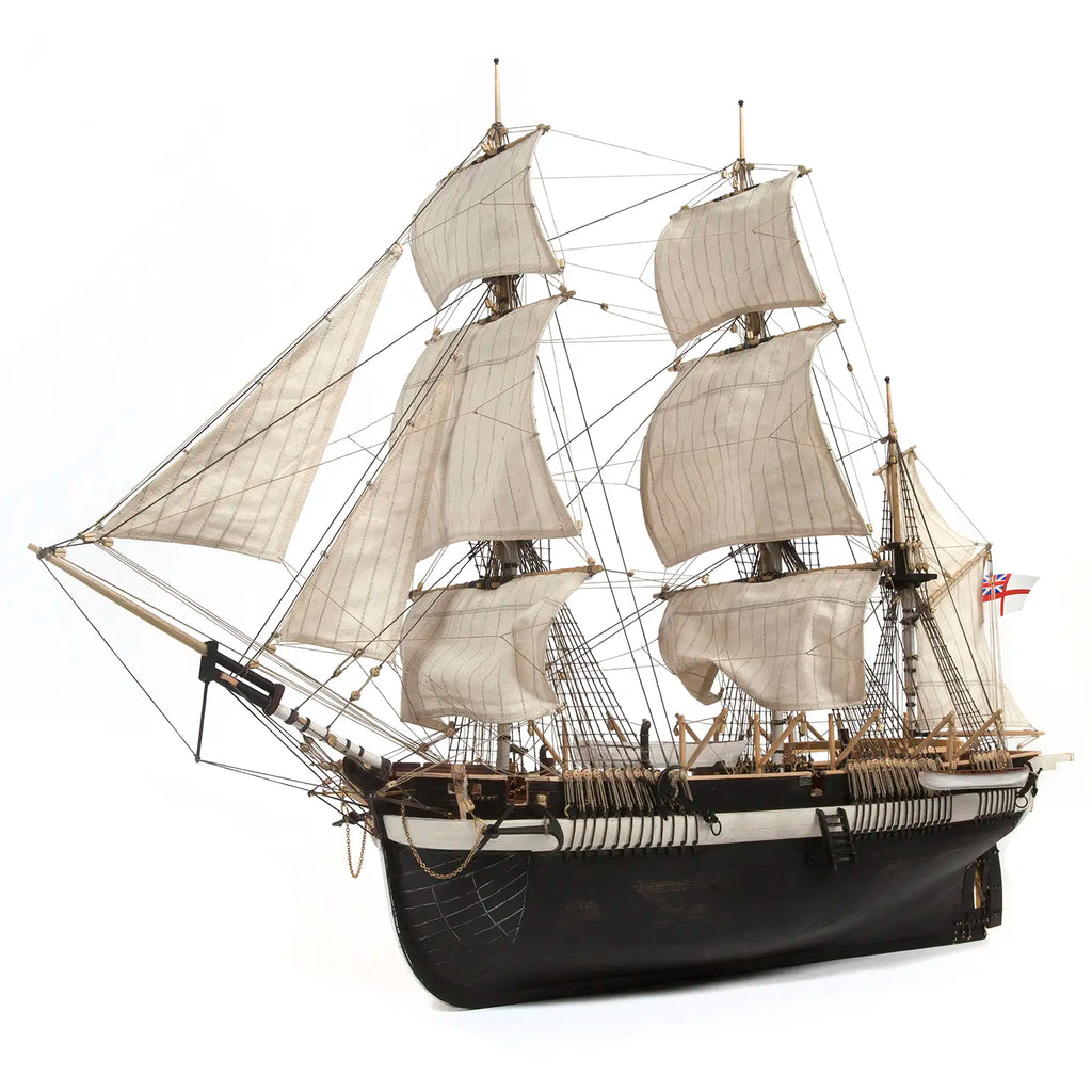 Maqueta de barco de madera HMS Terror