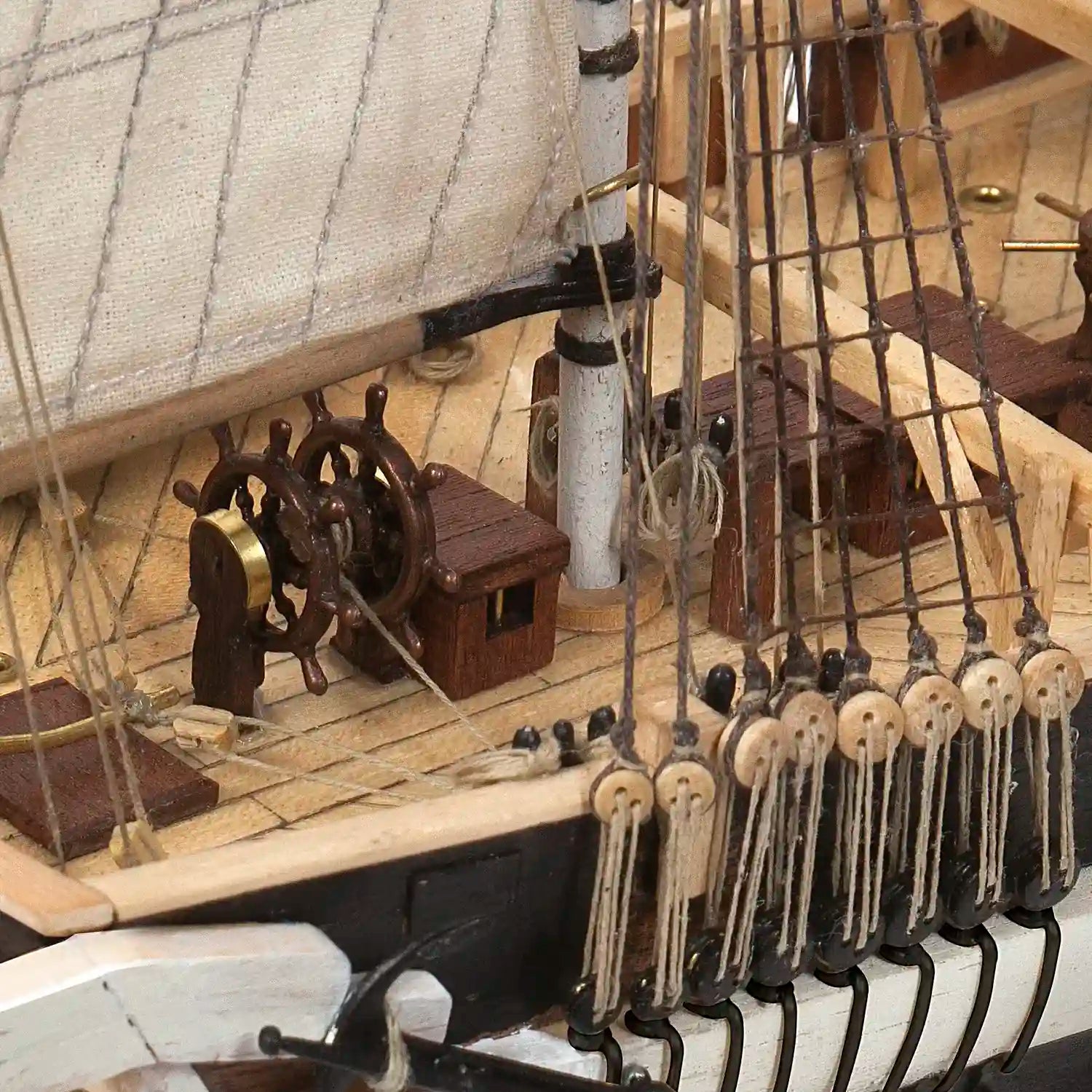 Maqueta de barco de madera HMS Terror