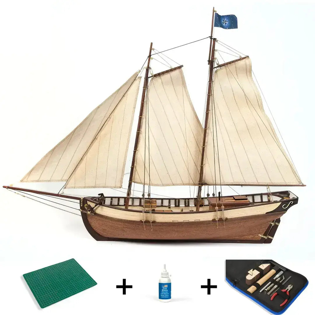 Maquetas de barcos de madera - 100Hobbies, el especialista en