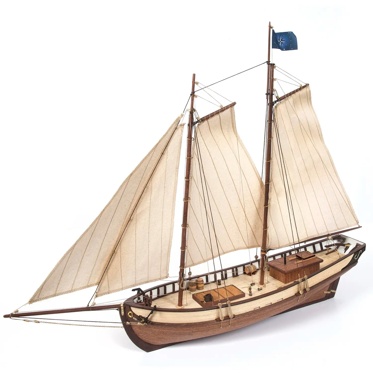 Maqueta de barco de madera iniciación Polaris Starter Pack