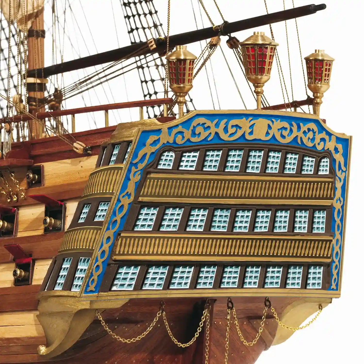 Kit de Maquettes de Bateaux en Coupe Transversale Santisima Trinidad -  Occre (16800) - FR Premier ship Models