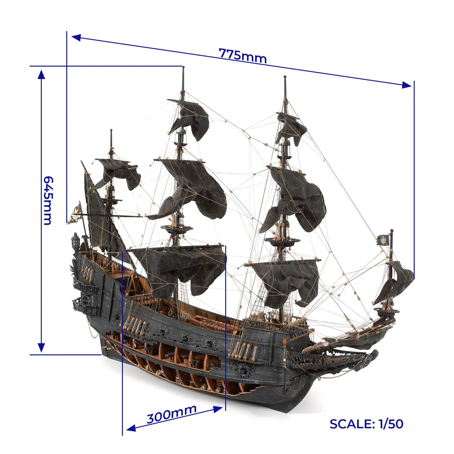 Pirates of the caribbean ghost ship toy sales