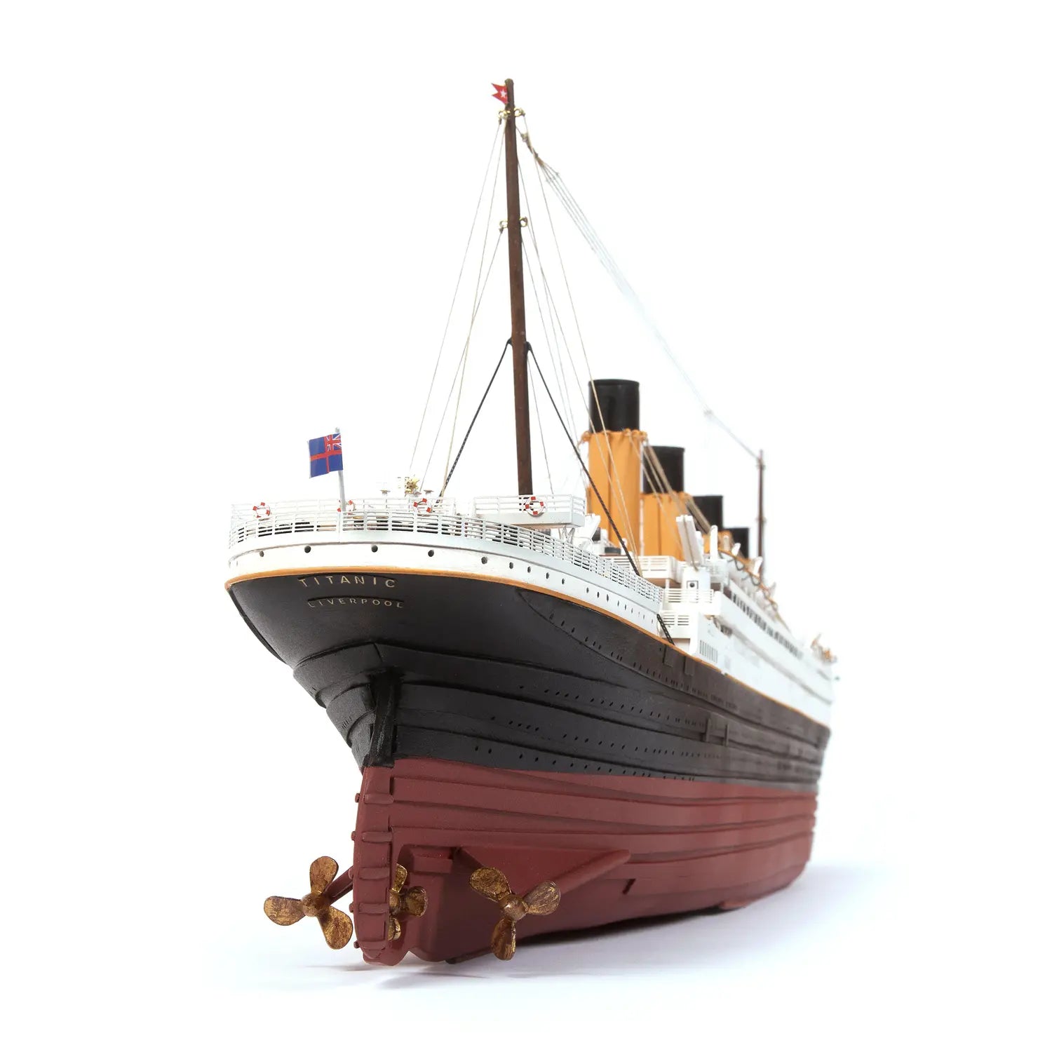 The RMS Titanic  Wooden Ship Model - OcCre