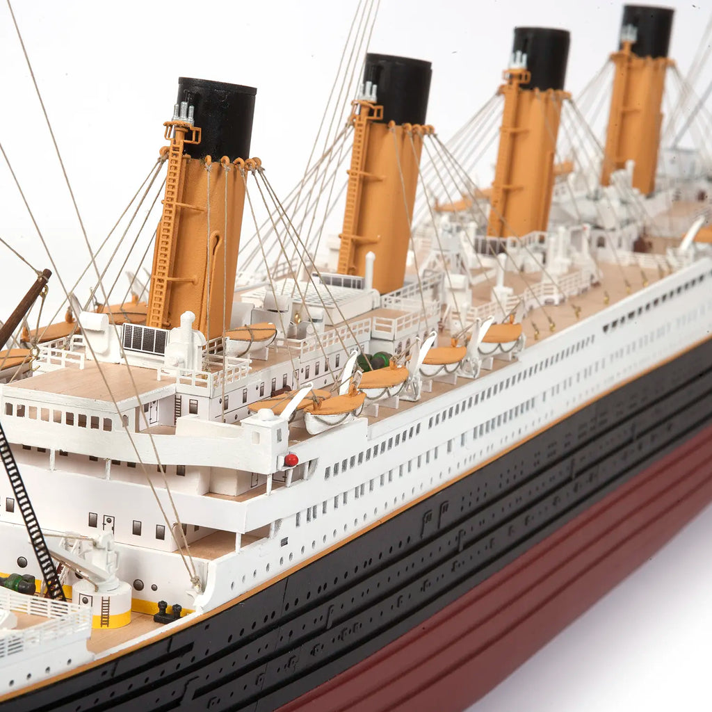 The RMS Titanic Wooden Ship Model OcCre the-rms-titanic-wooden-ship-model-occre