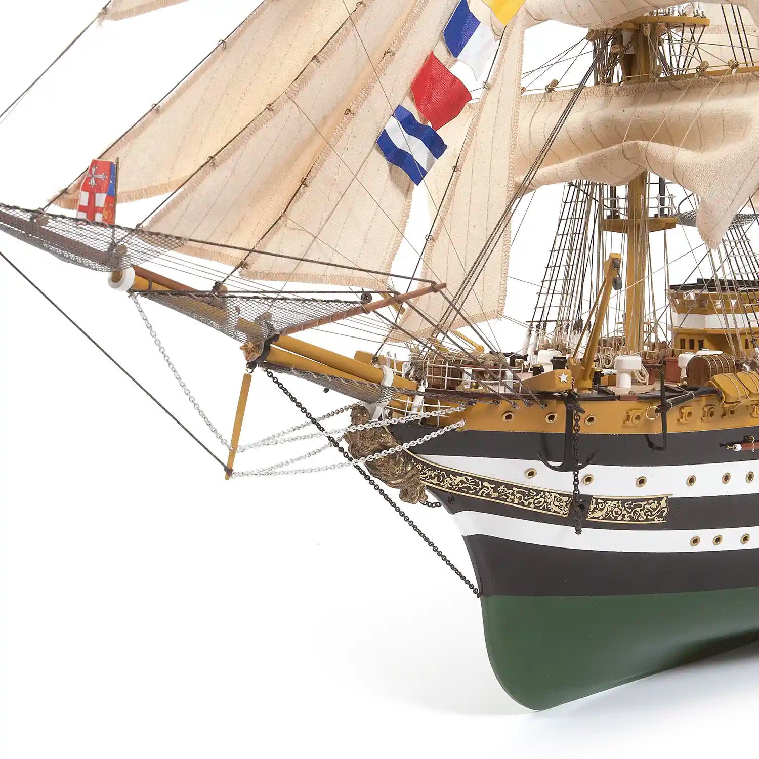 Maqueta de barco de madera Amerigo Vespucci