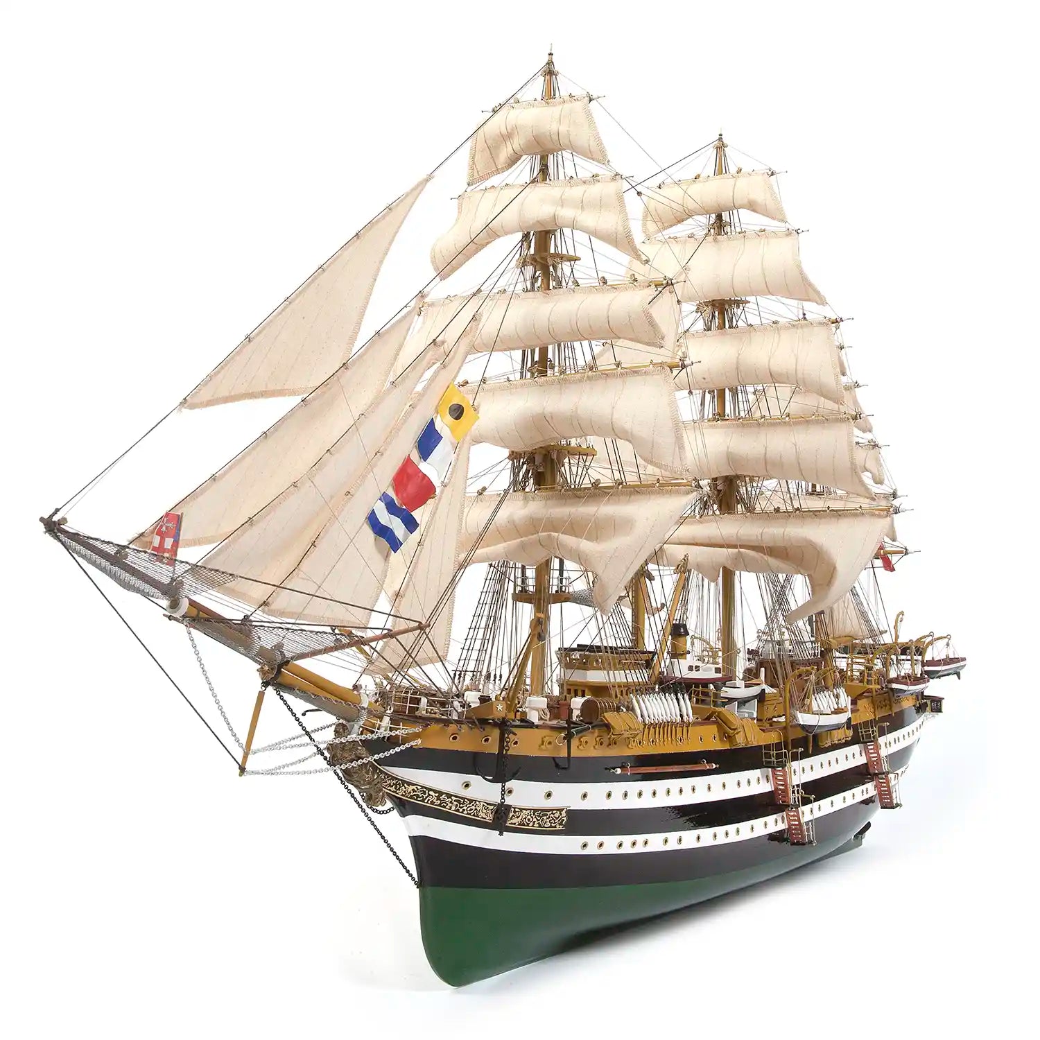 Maqueta de barco de madera Amerigo Vespucci