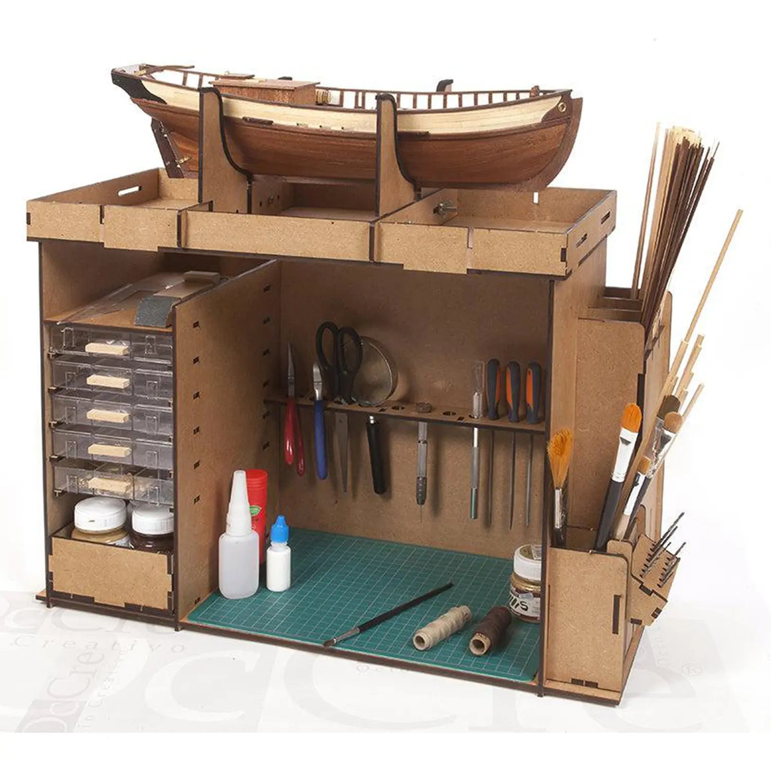 Mueble Taller Organizador para modelismo y maquetas