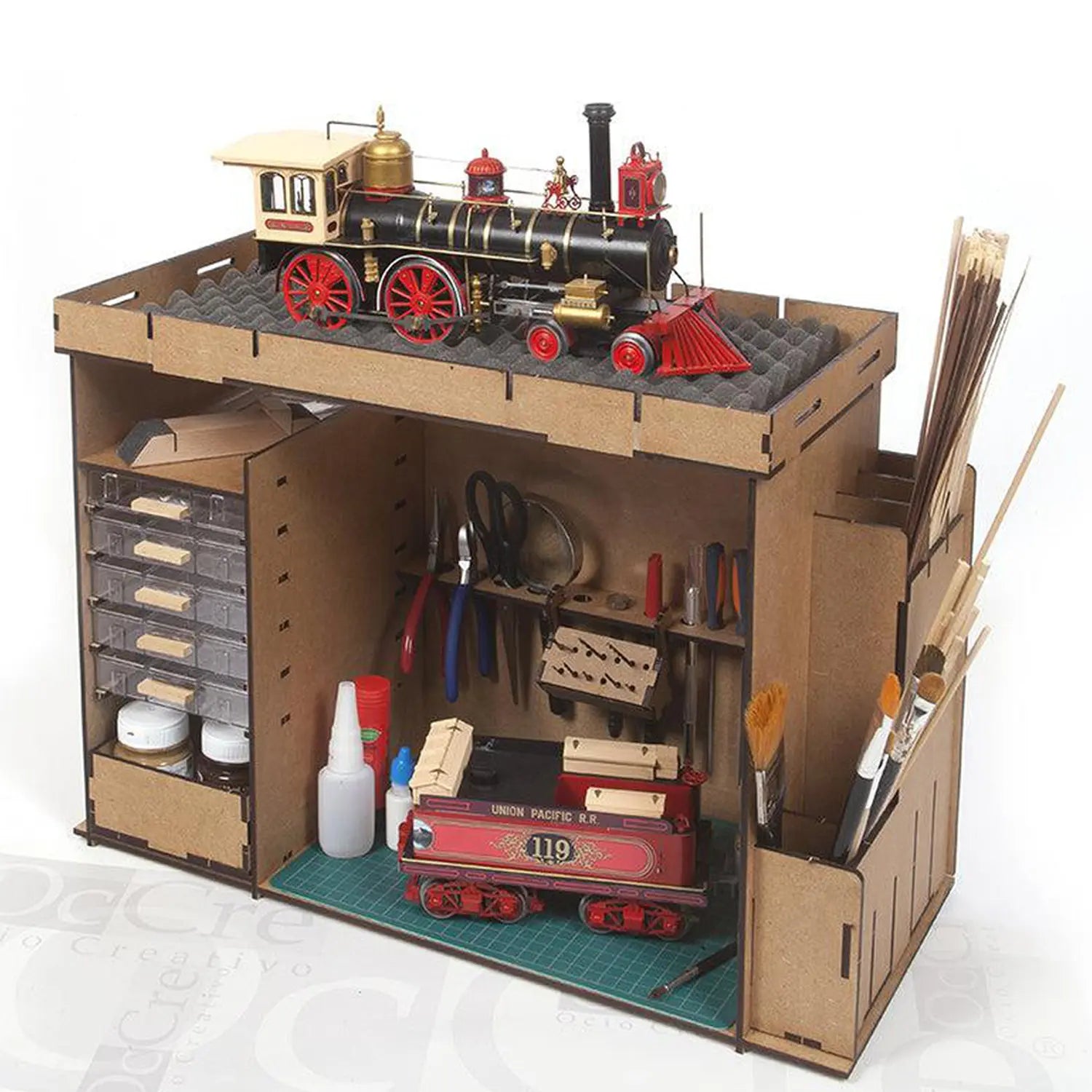 Mueble Taller Organizador para modelismo y maquetas