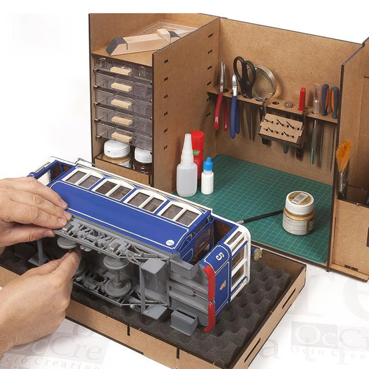 Mueble Taller Organizador para modelismo y maquetas