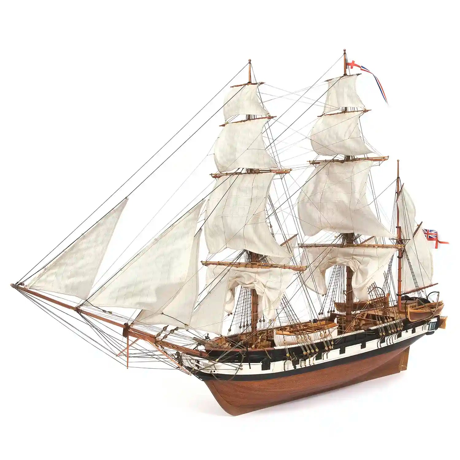 Maqueta de barco de madera HMS Beagle