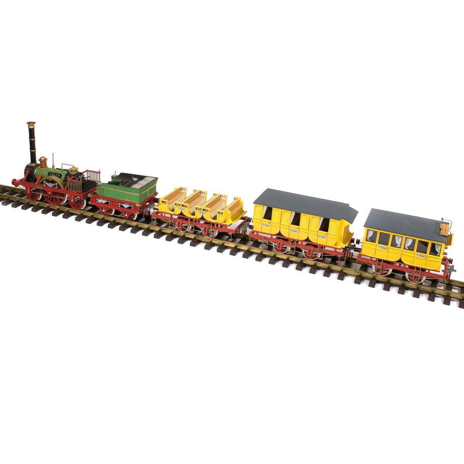 Adler coach. OcCre railway model. Railroading.