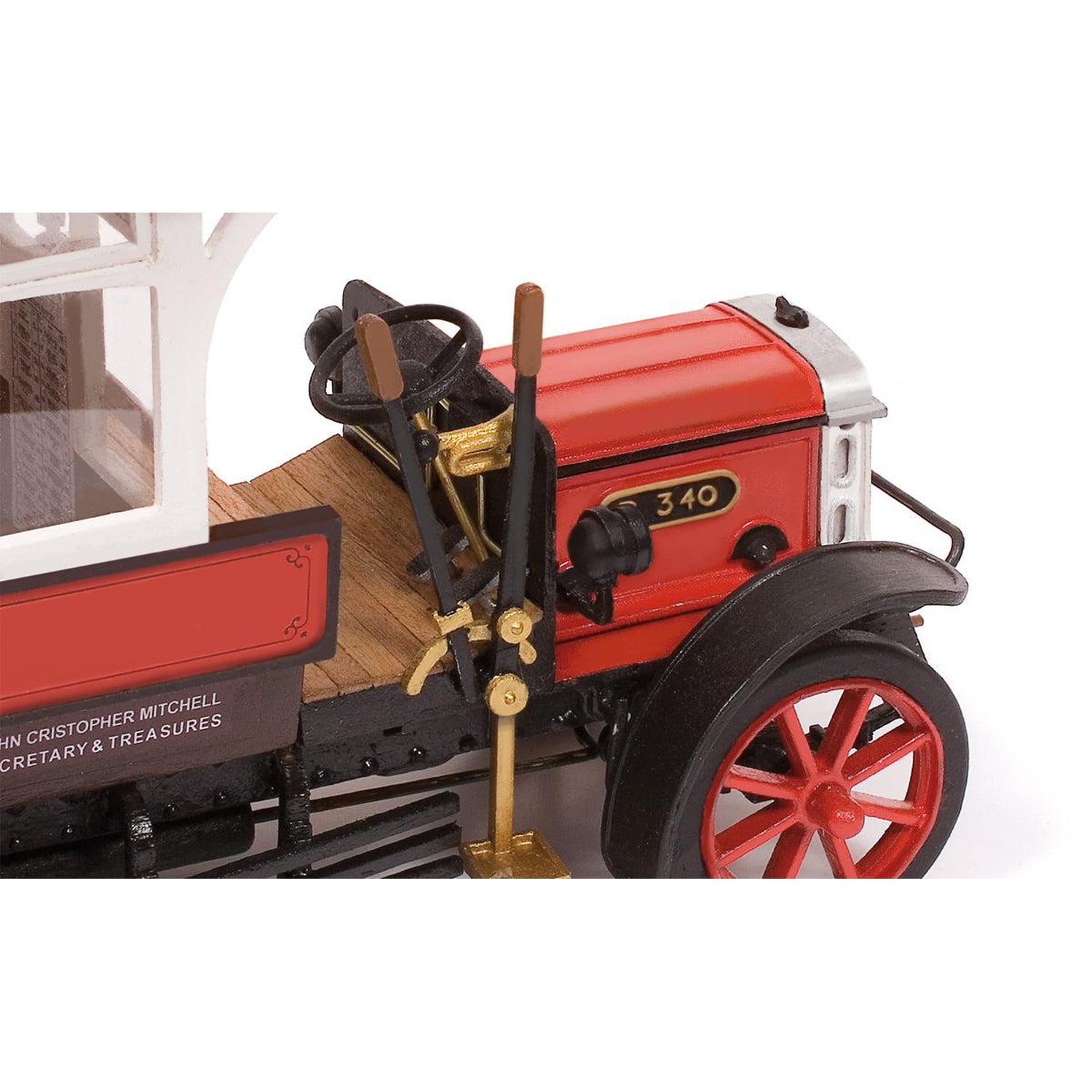 Maqueta de madera AEC bus B-type