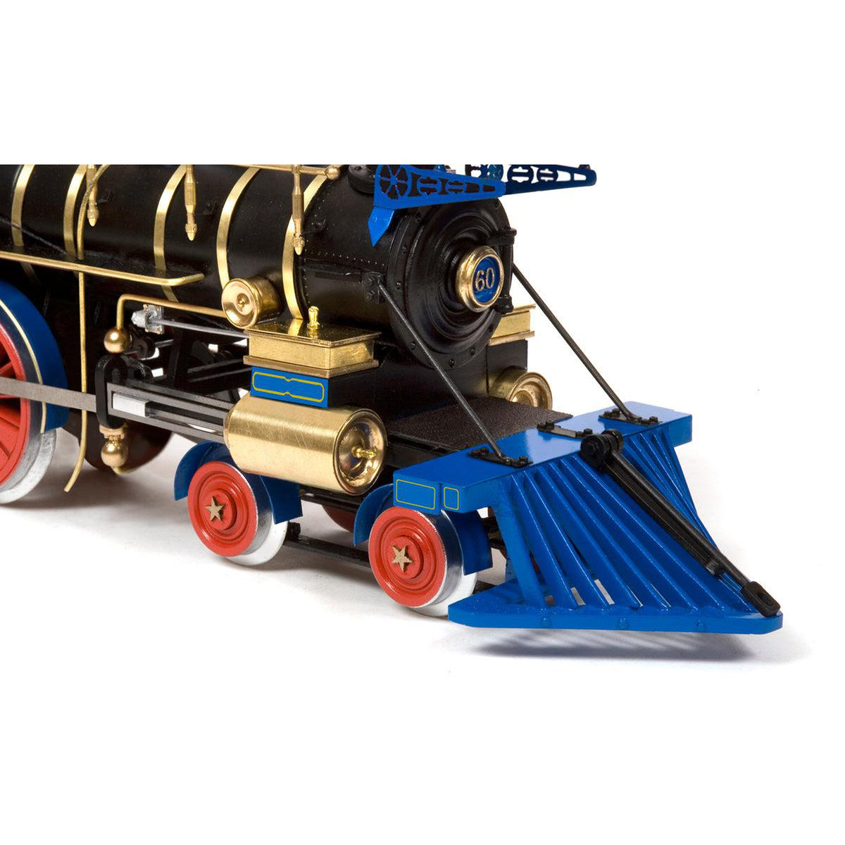 Maqueta de tren Jupiter de madera y metal