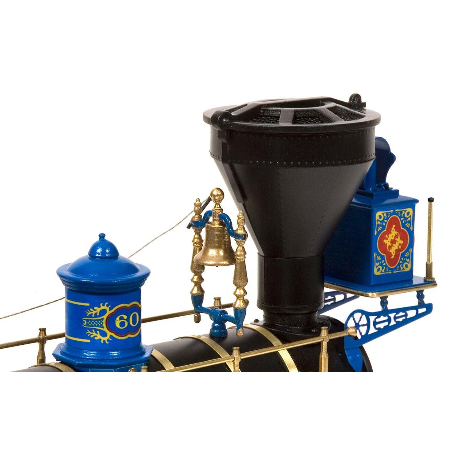 Maqueta de tren Jupiter de madera y metal