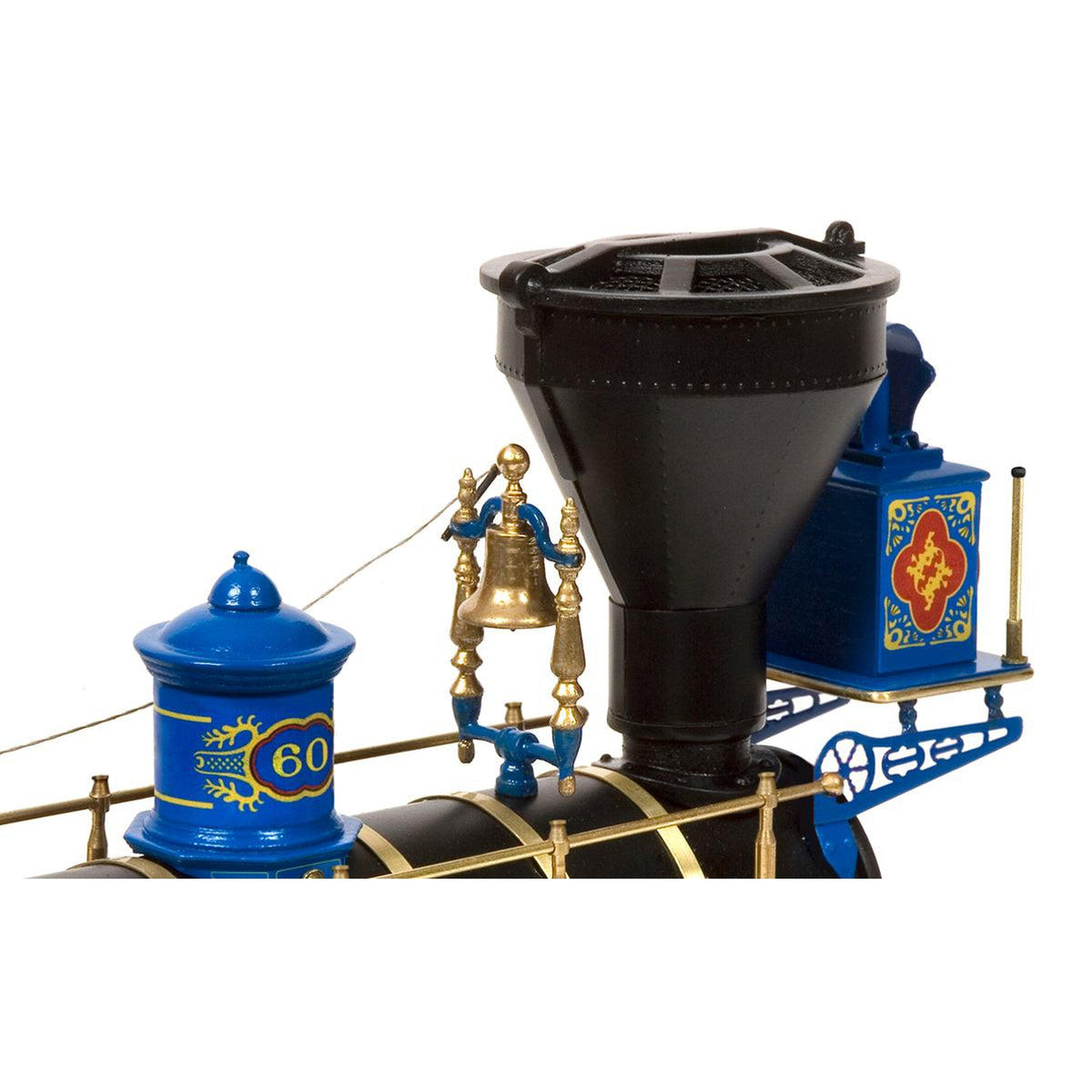 Maqueta de tren Jupiter de madera y metal